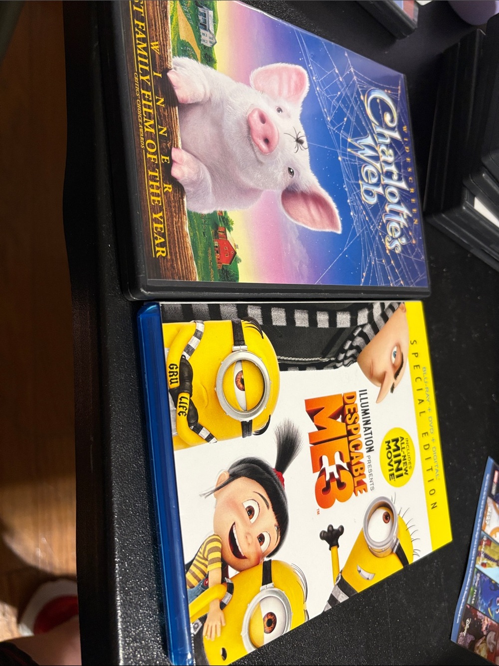 Despicable Me 3 Kids Movie DVD - Yellow Cover